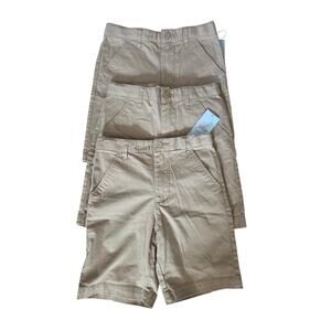 Cat & Jack Beige Khaki Uniform Shorts